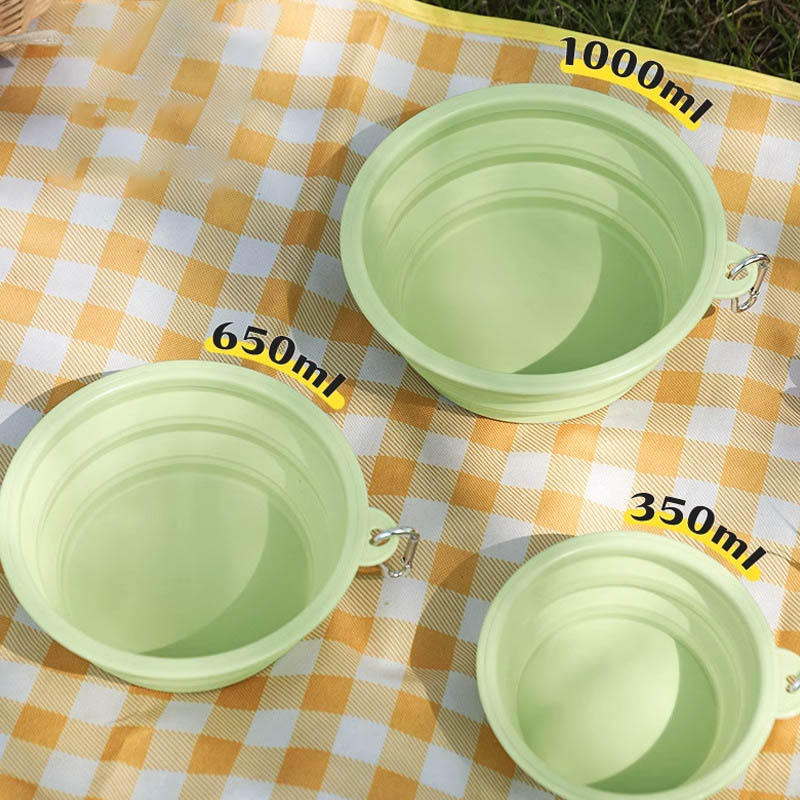 collapsible dog water bowl